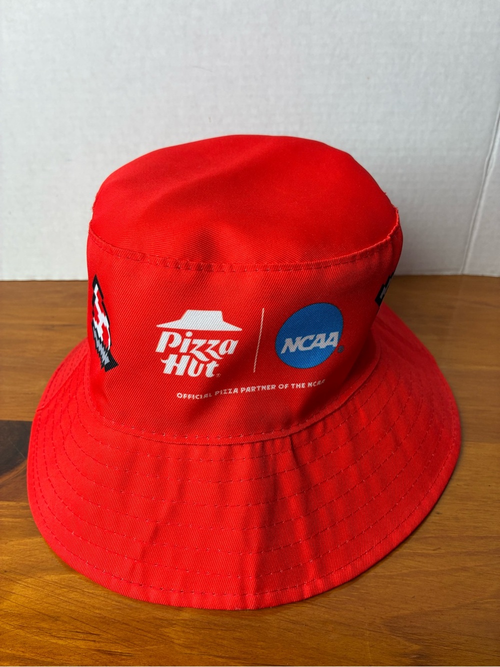 Pizza Hut x NCAA Final Four Bucket Hat Pixel Pizza Slices Hard To Find Design